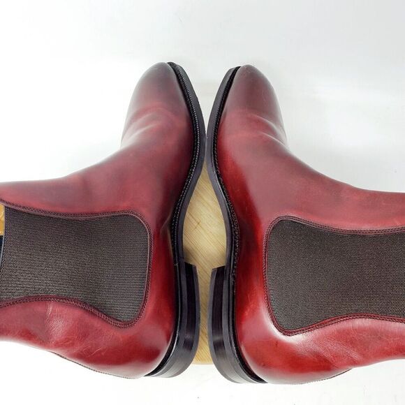 J Fitzpatrick Chelsea Boots Mens 10 E Alki MTO LPB Last City‎ Rubber Sole Shoes main image 2